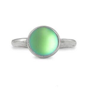 Classic Ring - size 6 Sterling Silver Crystal Jewelry